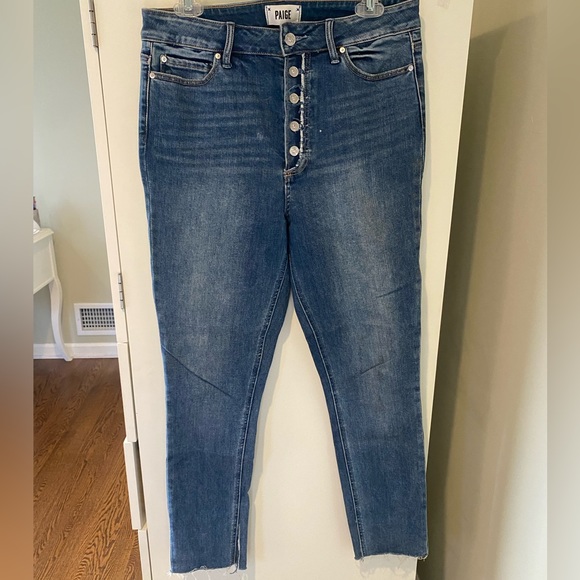 Paige Skinny Margo Jeans Size: 30 in Belmorre - Picture 2 of 14